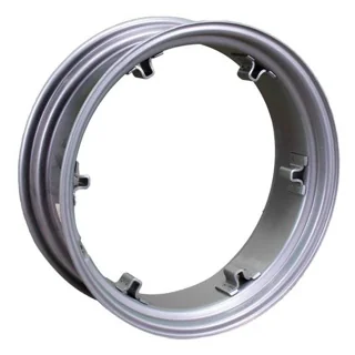 8 X 24 6 CLAMP SILVER WHEEL