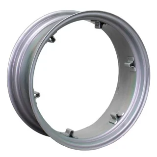 11 X 28 6 CLAMP SILVER WHEEL