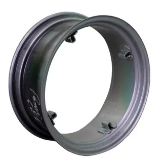 10 X 24 4 CLAMP SILVER WHEEL