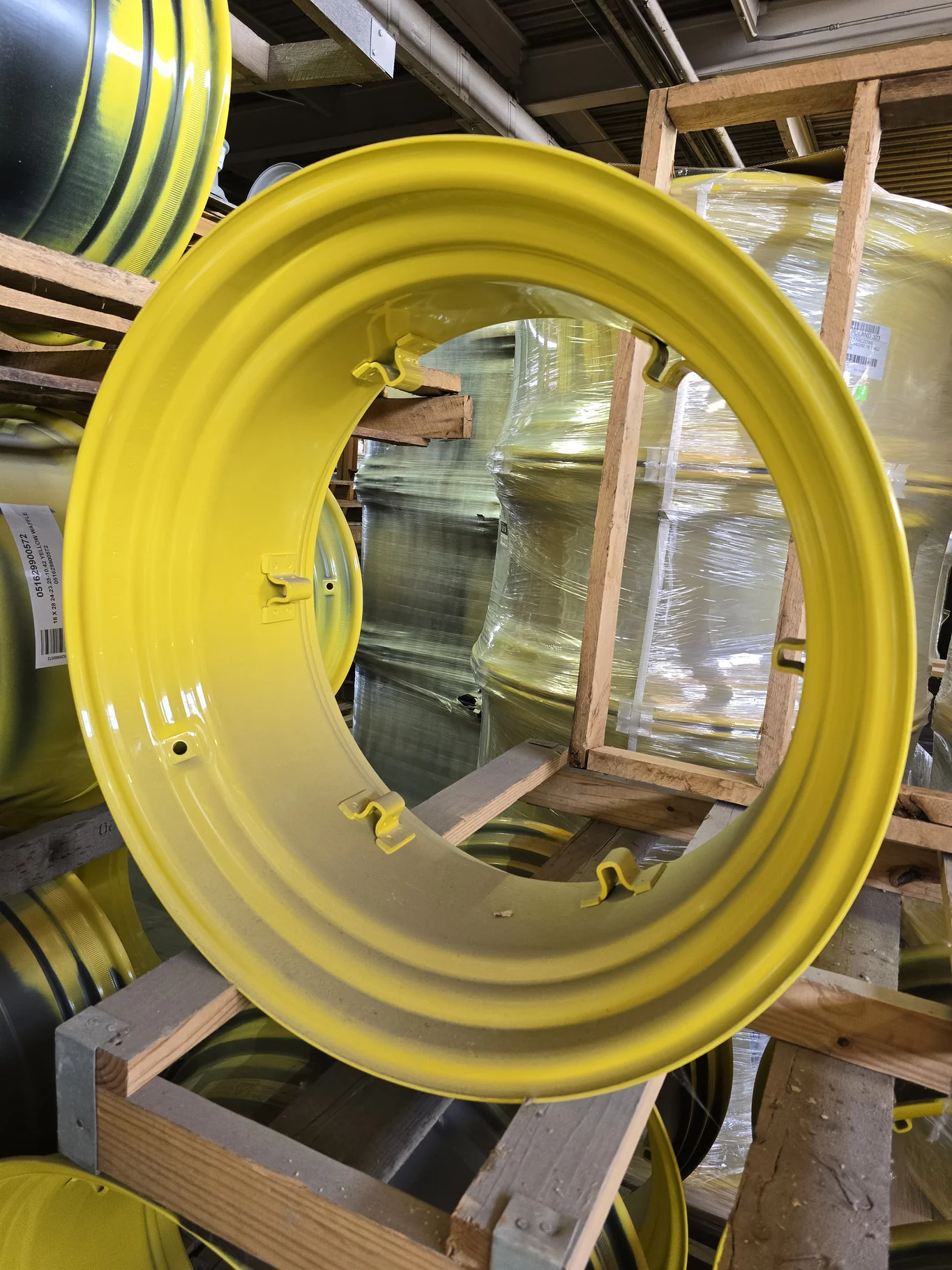 15 X 30 6 CLAMP YELLOW WHEEL image 2