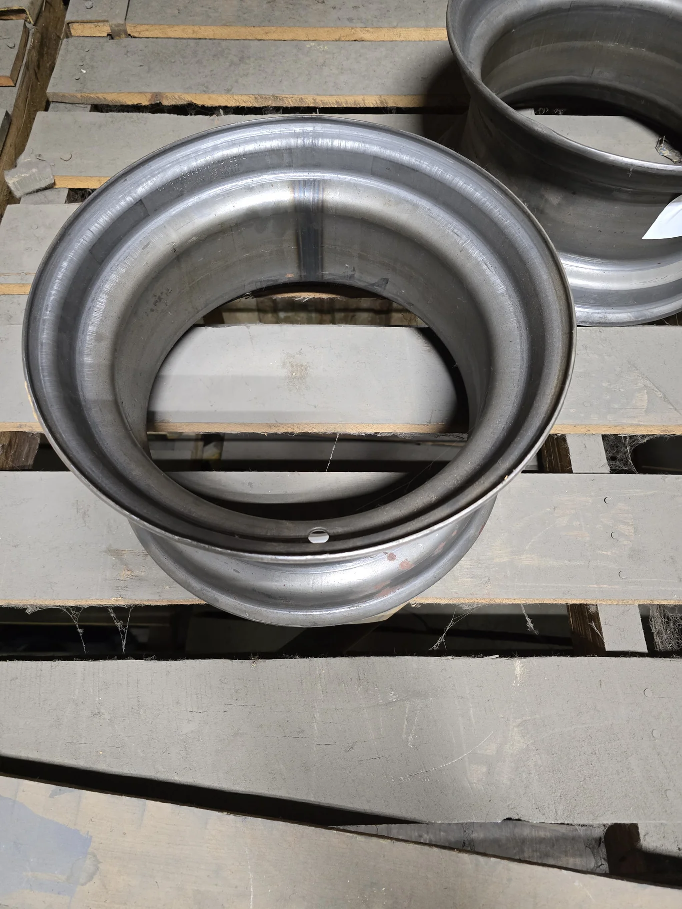 8.25 X 16.5 BLANK .171 THK - 15 DEG DROP CENTER CONTOUR
