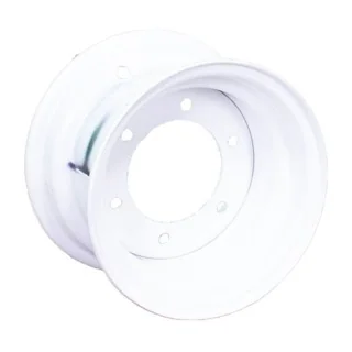 6 X 10 6-6-4.62-.00IN BRIGHT WHITE WHEEL