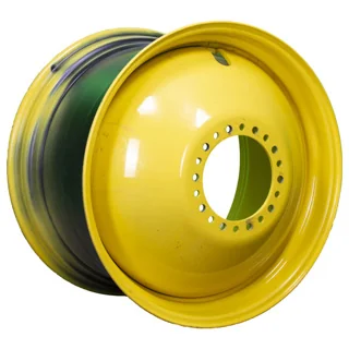 23 X 38 20-13.187-11.07-15.56 (INSIDE) HSLA DOLLY DUAL YELLOW WHEEL