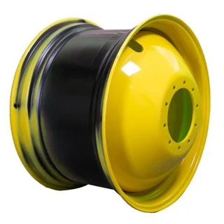 23 X 38 10-13.187-11.07-15.56 (INSIDE) HSLA DOLLY DUAL YELLOW WHEEL