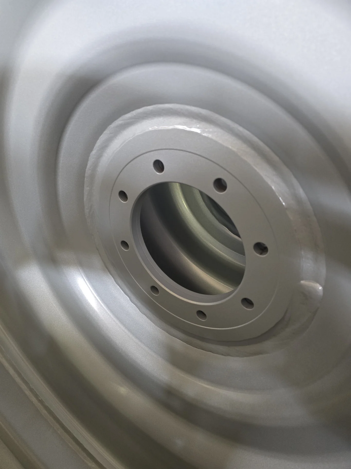 13 X 50 8-10.82-8.755 -5.5IN NITRO SILVER WHEEL image 2