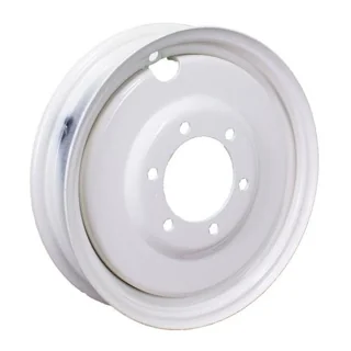 3 X 15 6-6-4.62-1.57 OUTSET (11/16" BH) WHITE WHEEL