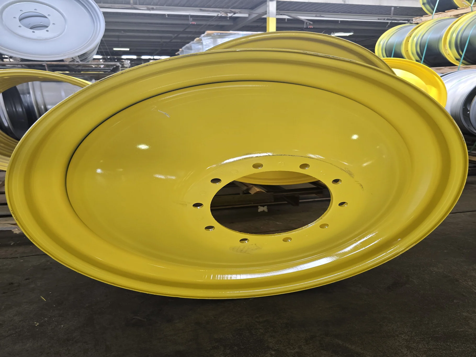 16 x 42 10-13.187-11.07-14.4 (INSIDE) DOLLY DUAL YELLOW WHEEL image 2