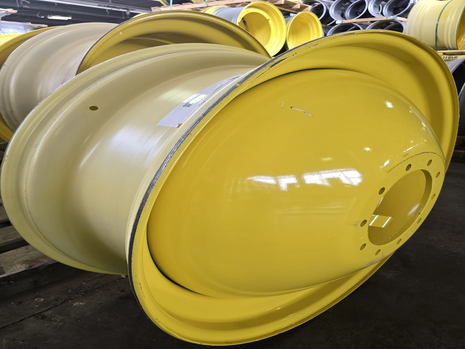 16 x 42 10-13.187-11.07-14.4 (INSIDE) DOLLY DUAL YELLOW WHEEL image 3