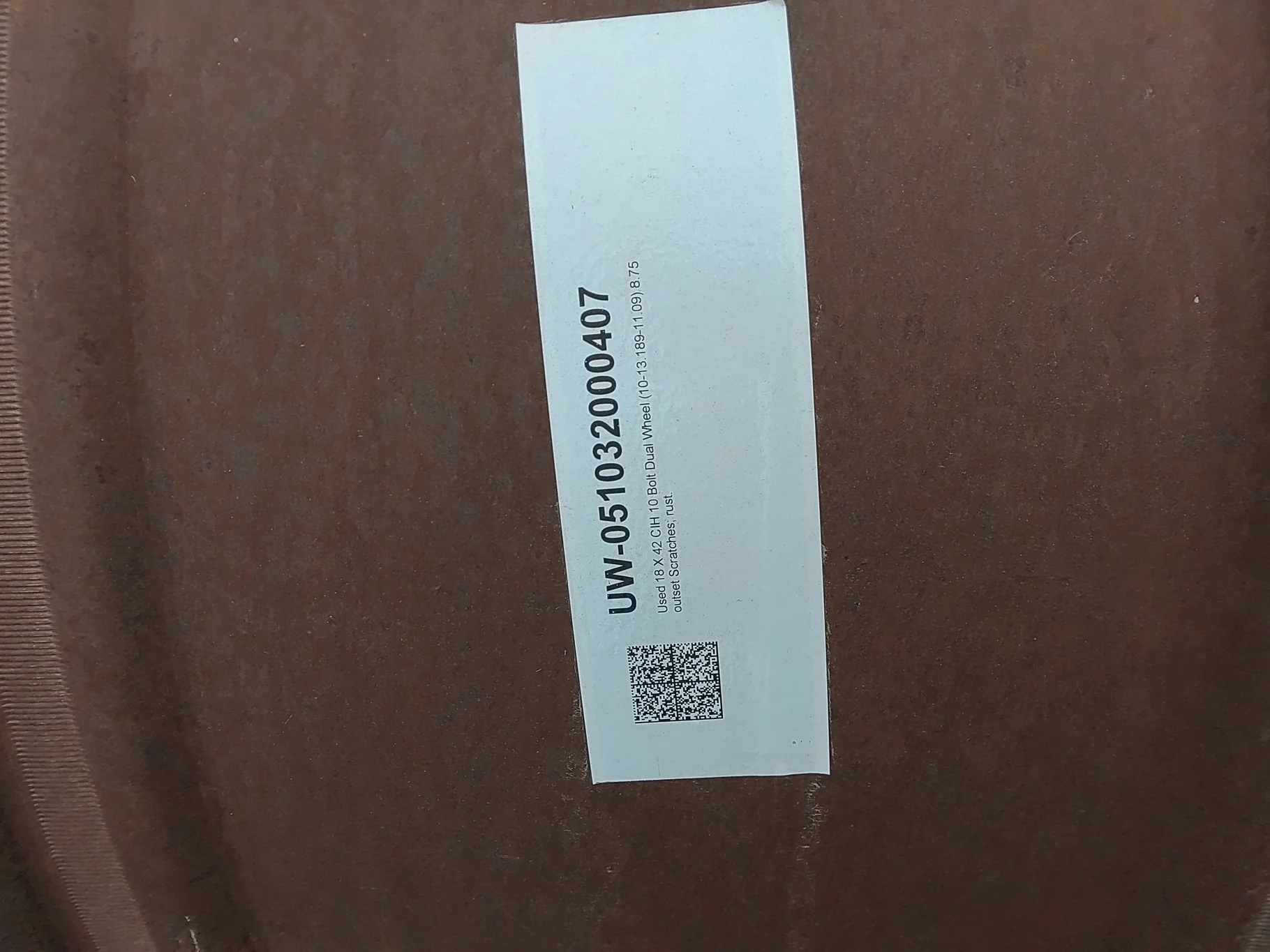 18 X 42 10-13.19-11.07-8.78 WH SILVER