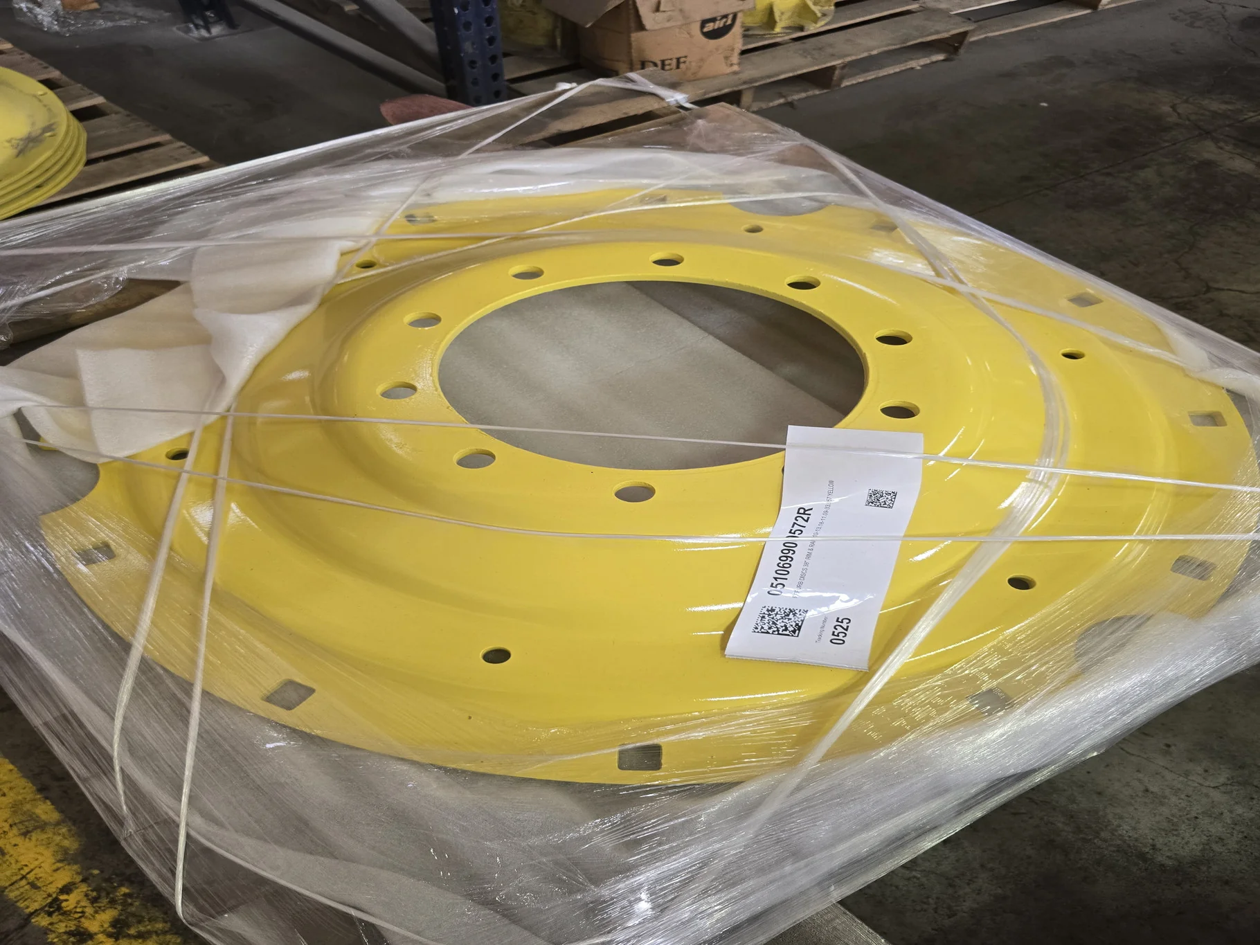 DISCS 38" RIM & RAIL 10-13.18-11.09-33.957 YELLOW
