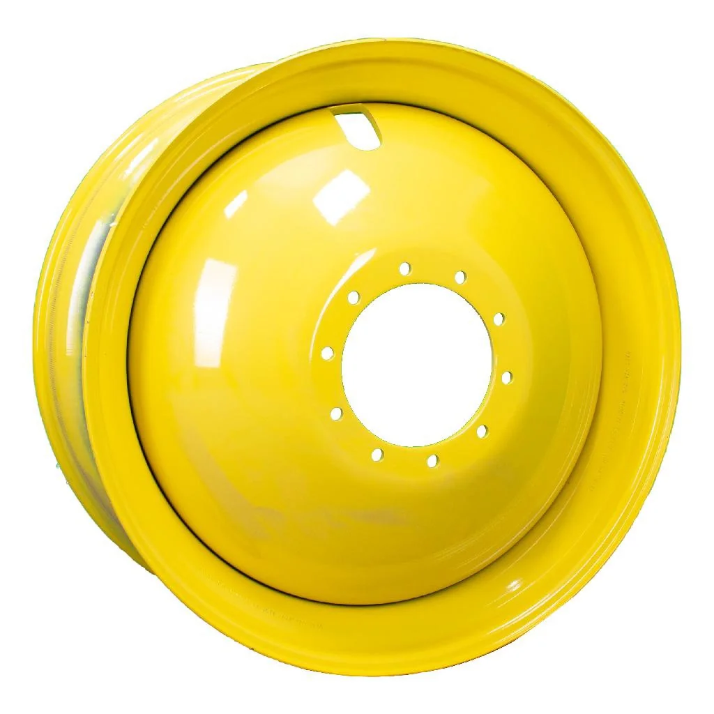 18 X 42 10-13.187-11.07-12.4 (OUTSIDE) DOLLY DUAL YELLOW WHEEL