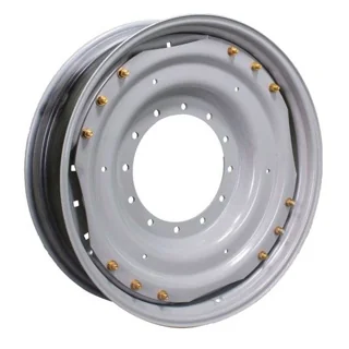 DISCS 38" WAFFLE 12-16.732-14.60 (4" DRAW) .906 BH W/ WEIGHT HOLES AGCO SILVER