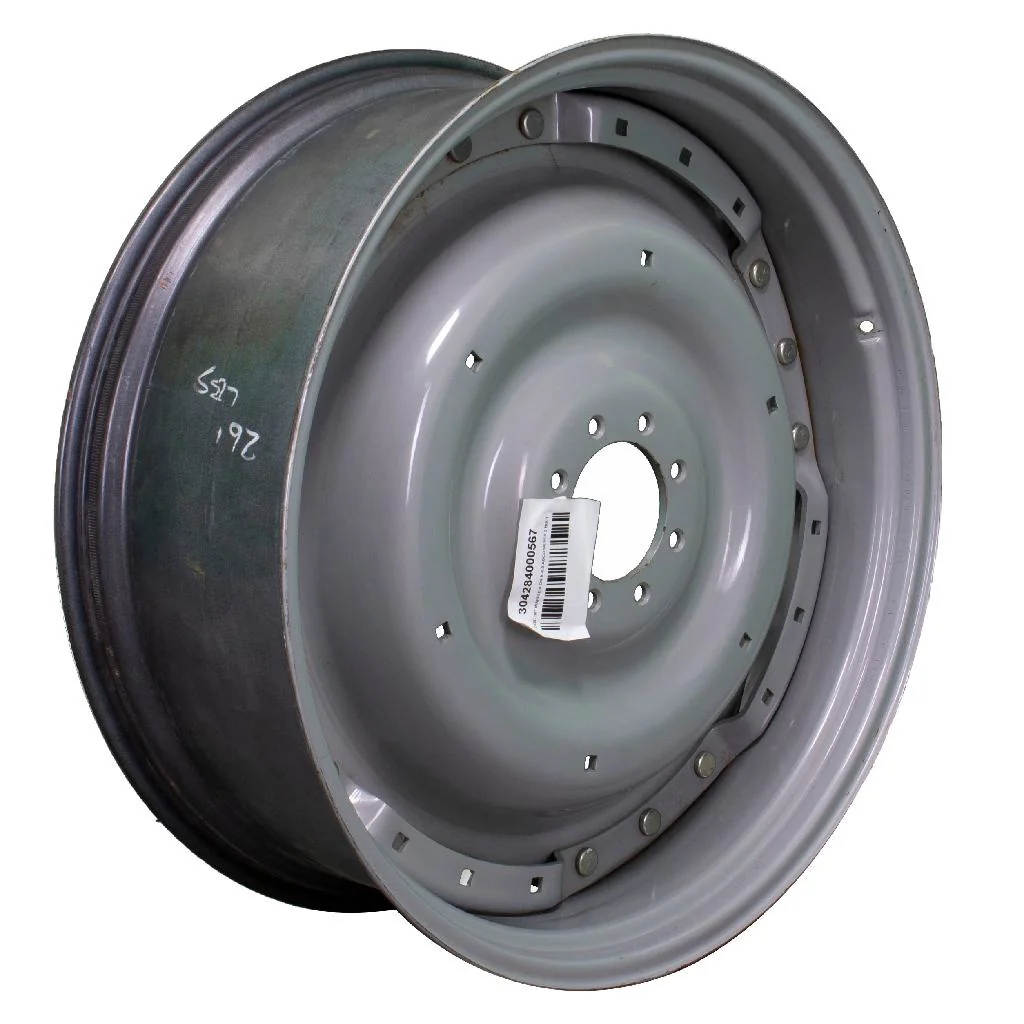 14 X 38 WAFFLE 24-33.25 AGCO SILVER WHEEL