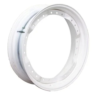 10 X 34 WAFFLE 24-29.50-2.37 NH WHITE WHEEL