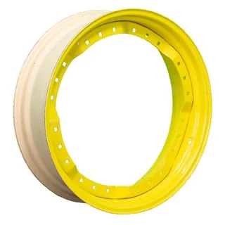 10 X 34 WAFFLE 24-29.50-2.37 YELLOW WHEEL
