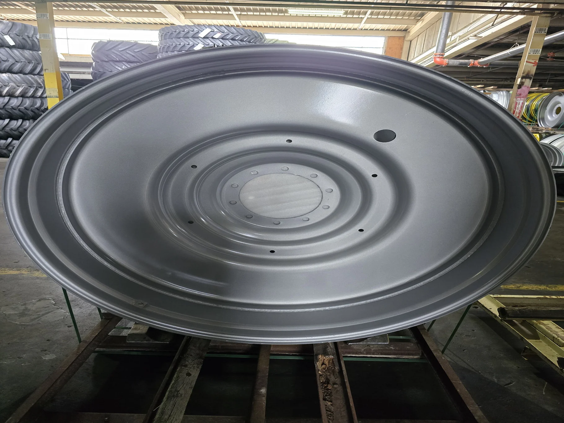 12 X 54 10-13.19-11.07-8.63IN DUAL SILVER WHEEL image 2