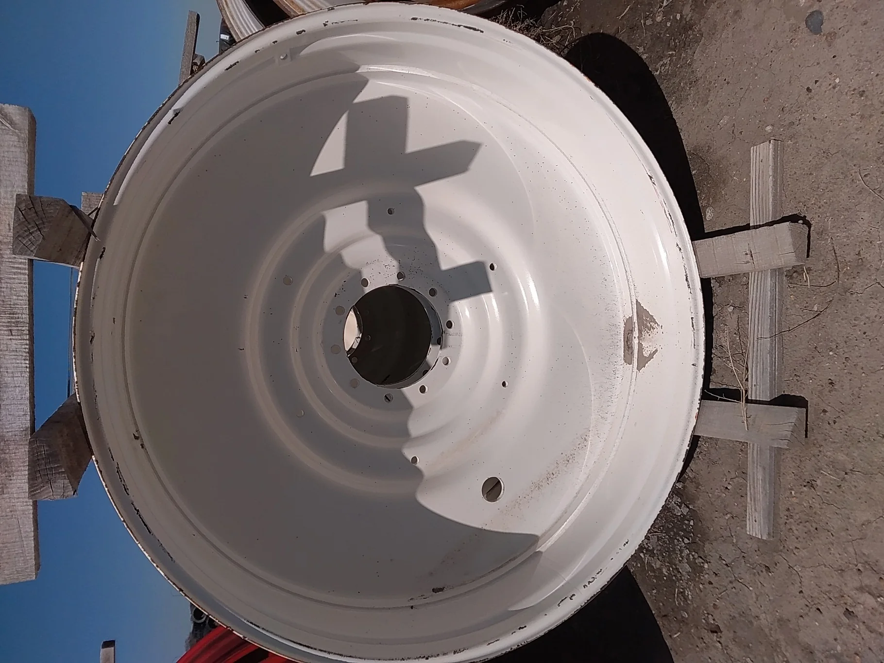 12 X 54 10-13.19-11.07-8.63IN WHITE WHEEL image 5
