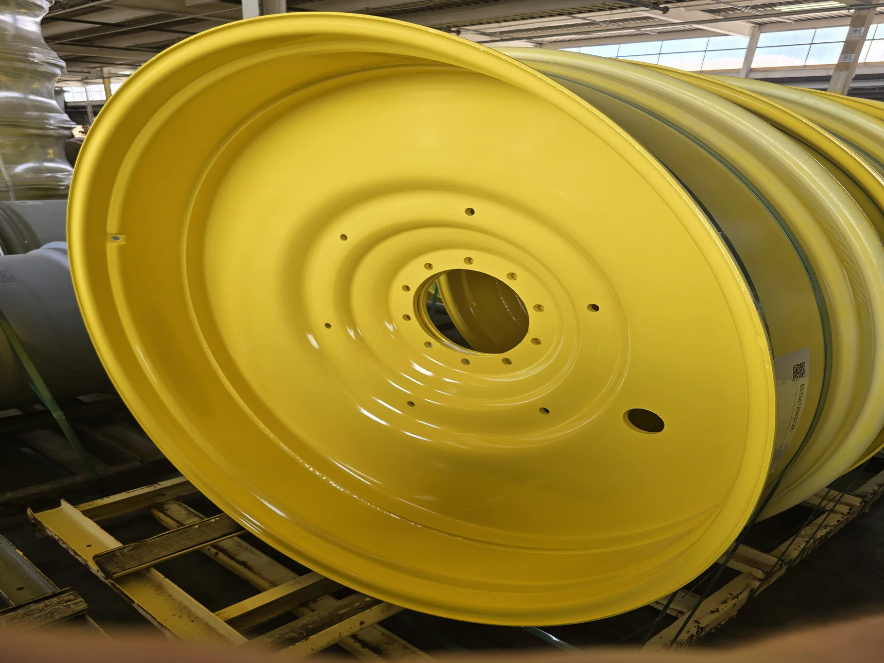 12 X 54 10-13.19-11.07-8.63IN YELLOW WHEEL image 2