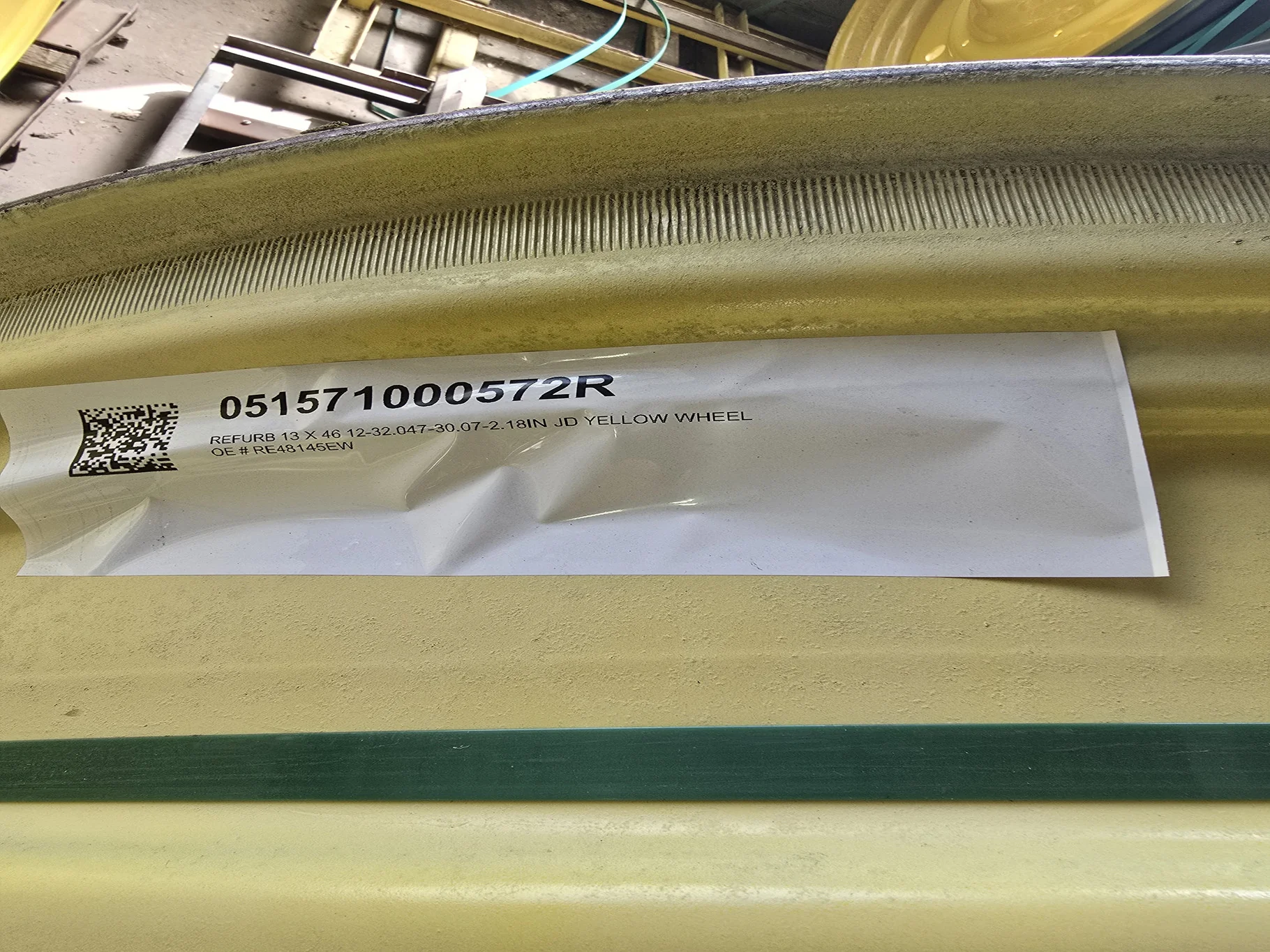 13 X 46 12-32.047-30.07-2.81IN JD YELLOW WHEEL image 4