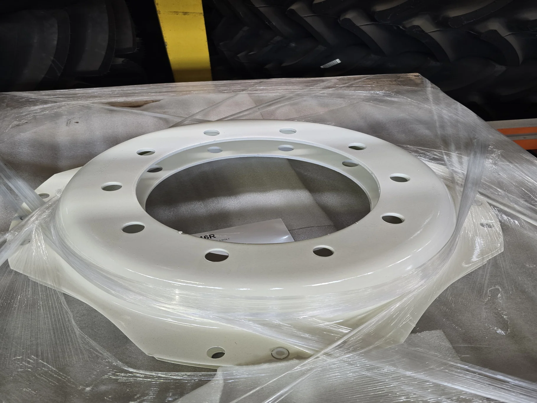 DISCS 28/30 WAFFLE 10-13.19 WHITE 3-BOLT