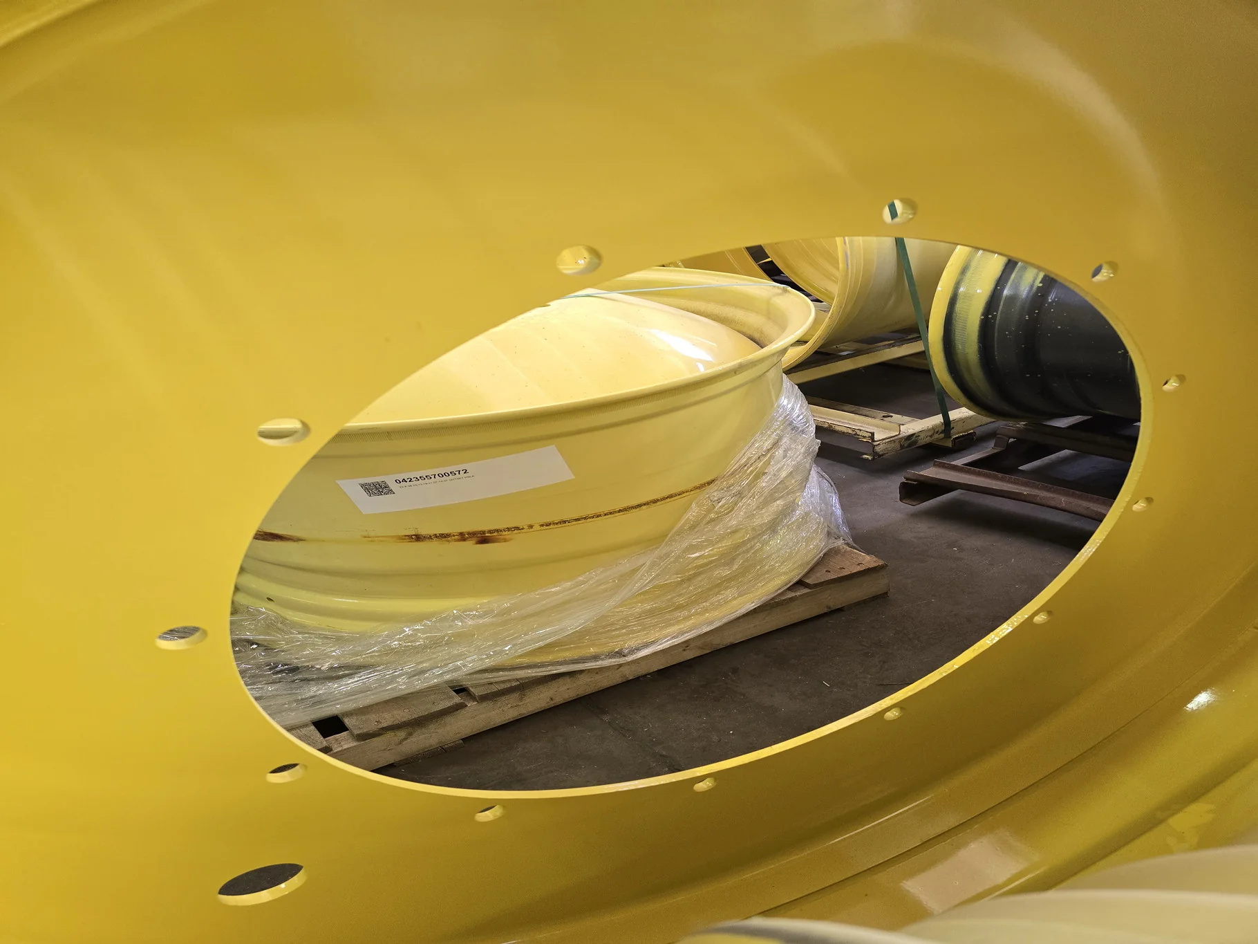 12 X 54 12-32.047-30.07-2.75 INSET YELLOW WHEEL image 2