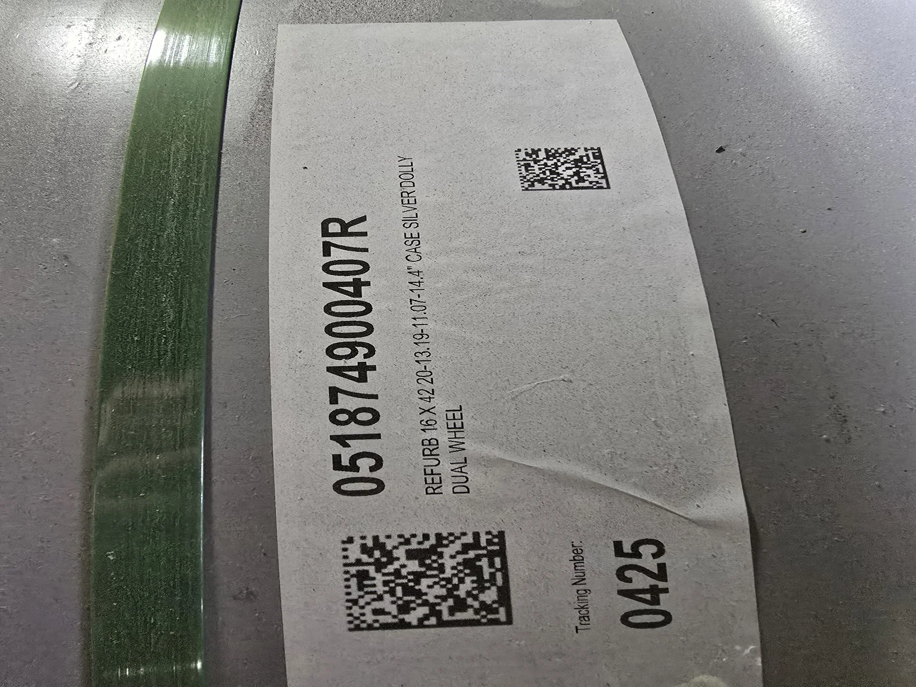 16 X 42 20-13.19-11.07-14.4" DOLLY DUAL-SILVER HSL image 4