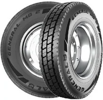 11R22.5/16 GENERAL TIRE MD2 C/S DRIVE TL