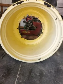 Take-Off 44 x 46 12-32.047-30.07 Stub Disc Wheel JD Yellow image 2