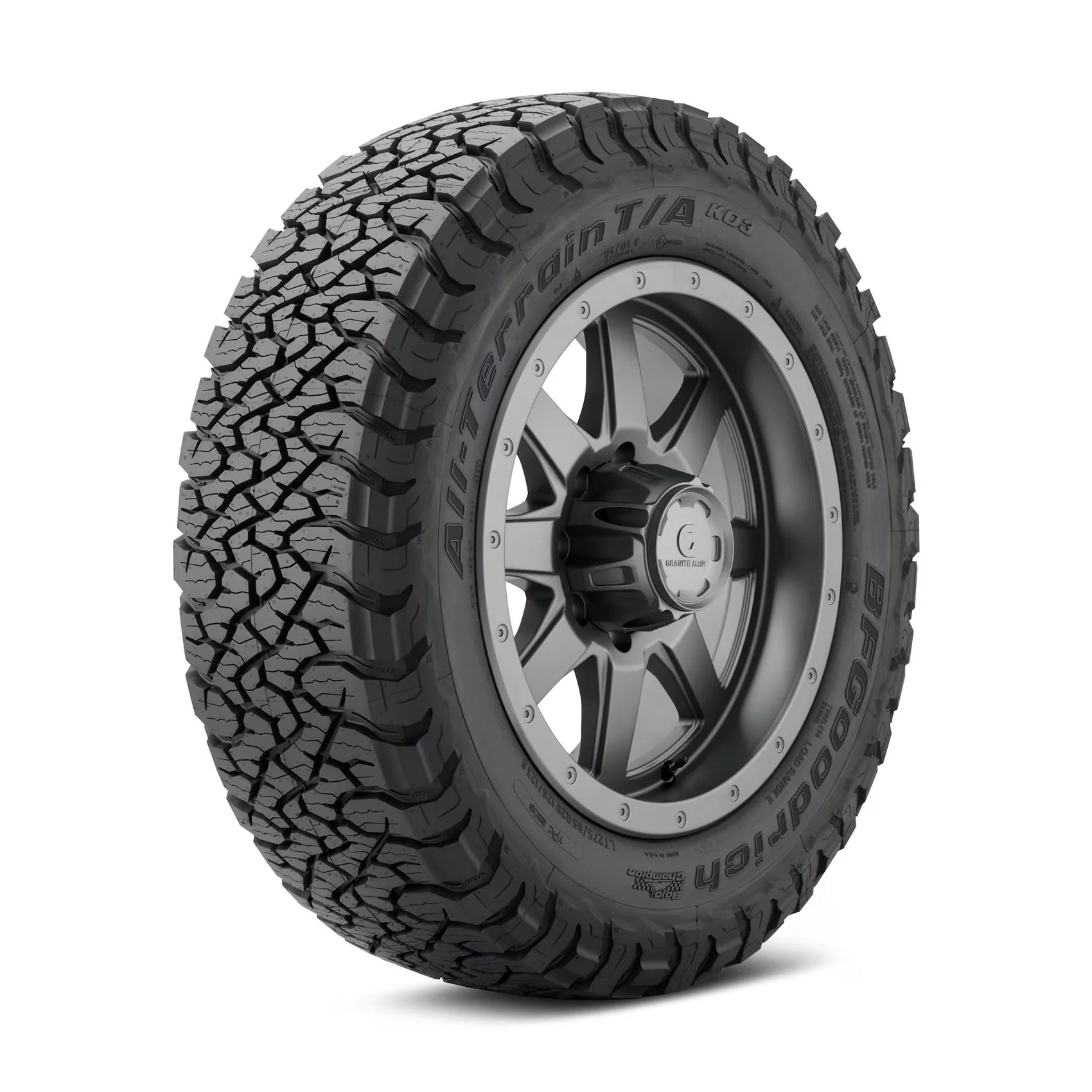 LT265/70R17 123/120S BFGoodrich A/T T/A KO3 RWL TL