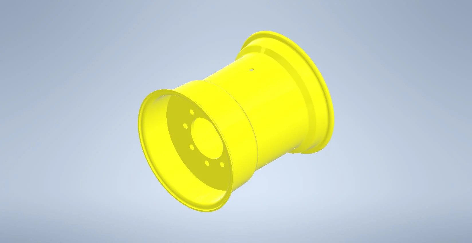 18 X 16.1 8-8-6.013 -4.0BS YELLOW WHEEL