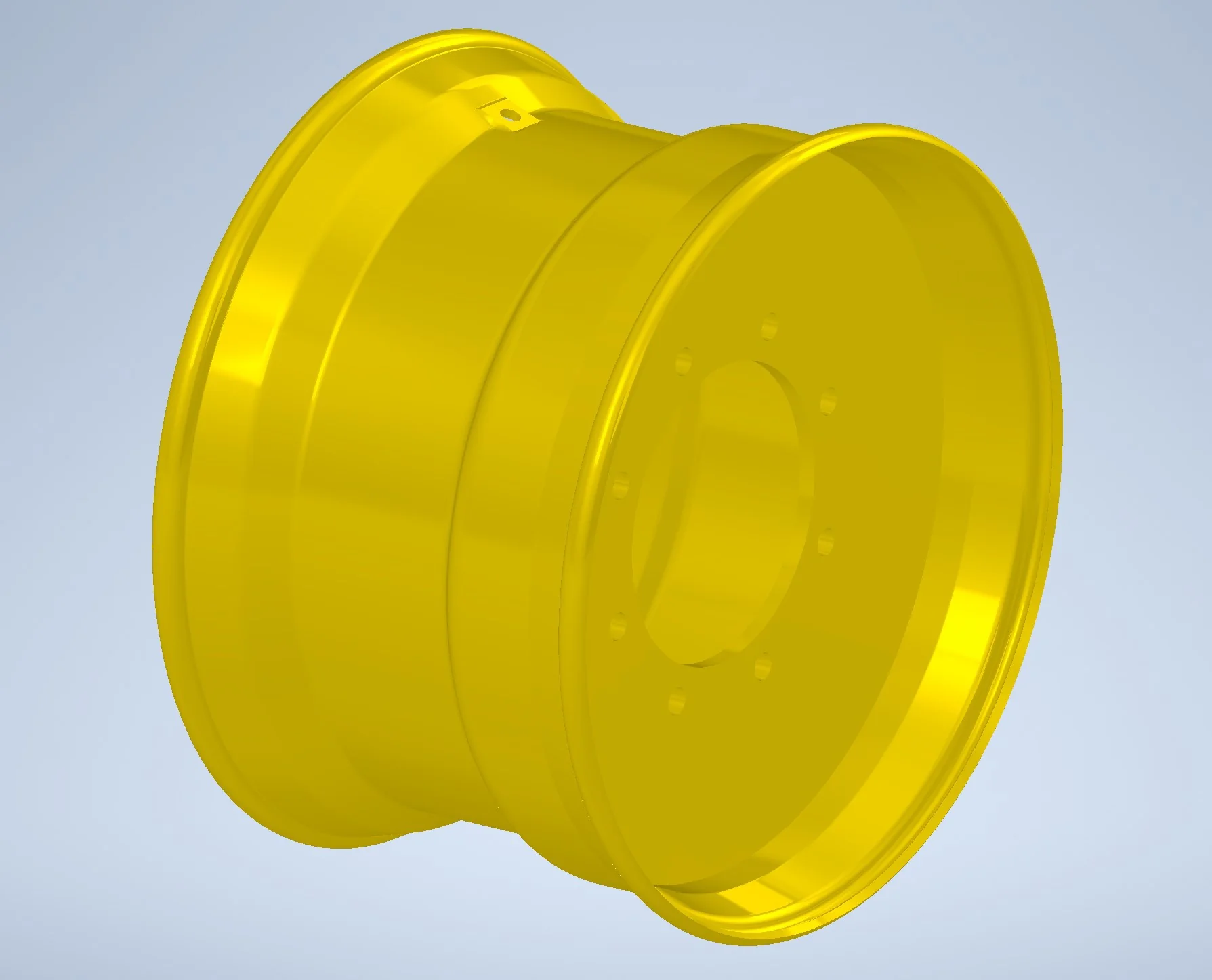 13 X 22.5 8-10.82-8.78 -3.5BS YELLOW WHEEL