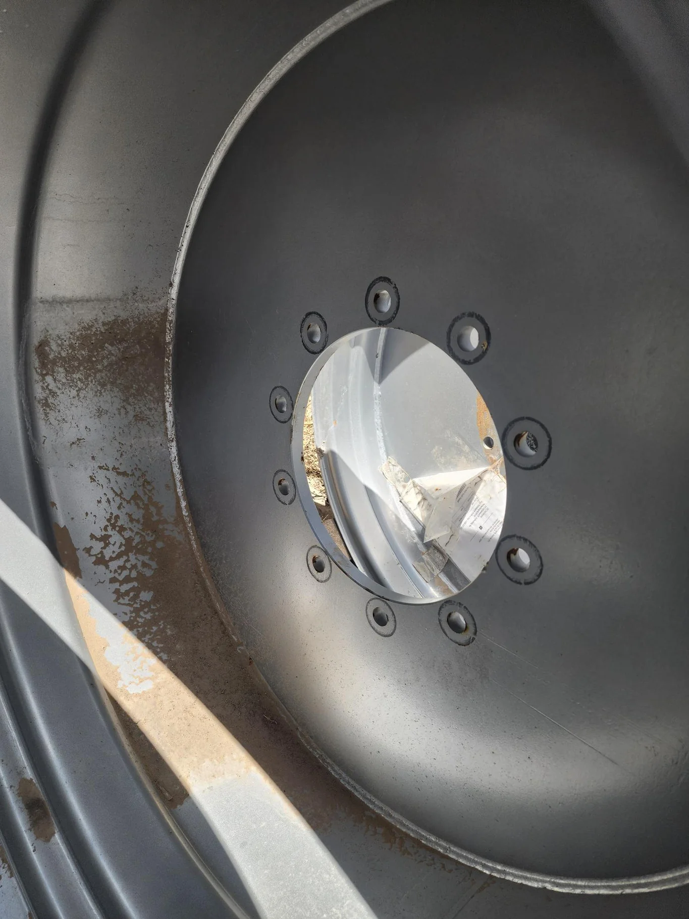 23 X 38 10-14.57-12.420 -8.81OUT HAGIE ORANGE WHEEL image 3
