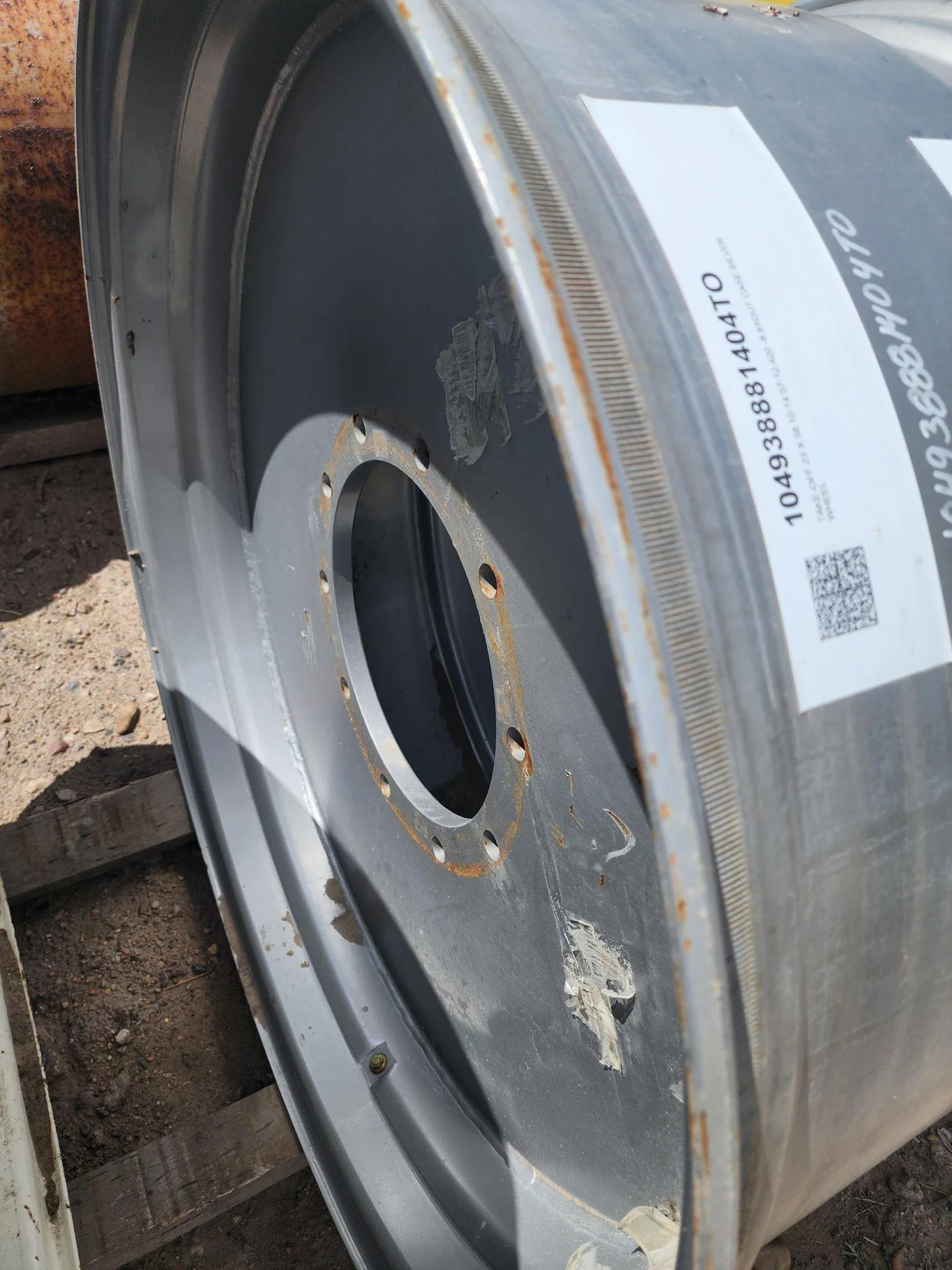 23 X 38 10-14.57-12.420 -8.81OUT HAGIE ORANGE WHEEL image 5