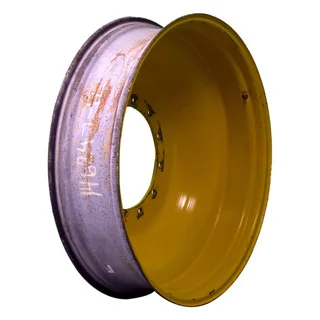 USED 10 X 38 12-16.5-13.0 YELLOW WHEEL
