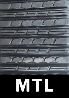 457X101.6X51 VORTEX MTL RUBBER TRACK