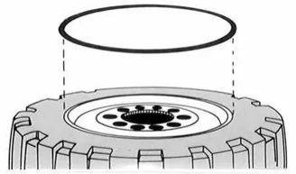OR-25T EARTHMOVER O RING 0.260 X 25"