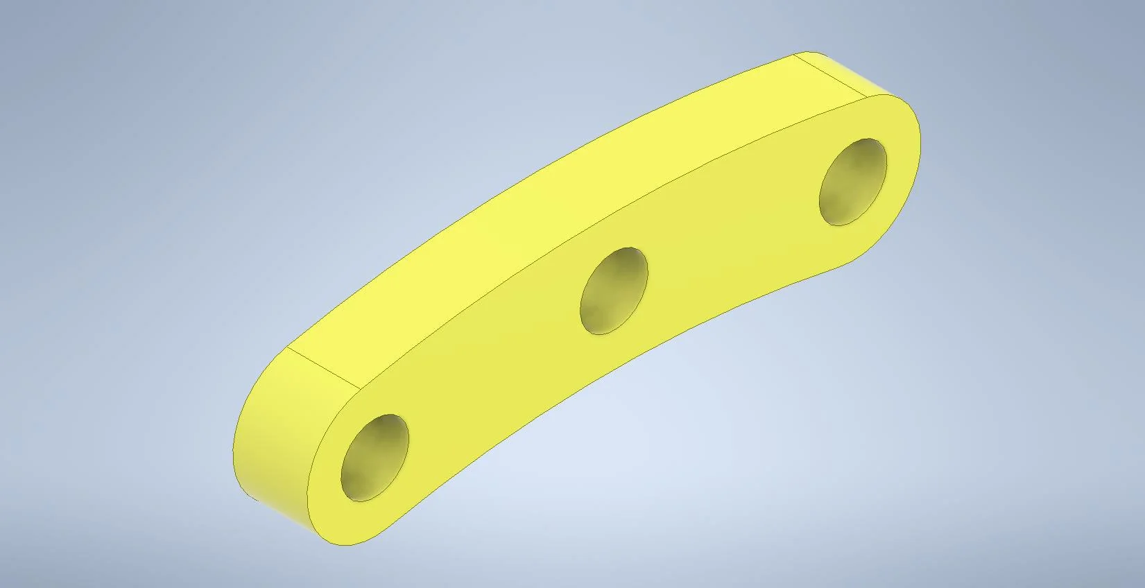 .75" WAFFLE SPACER FOR 28/30" DISC YELLOW