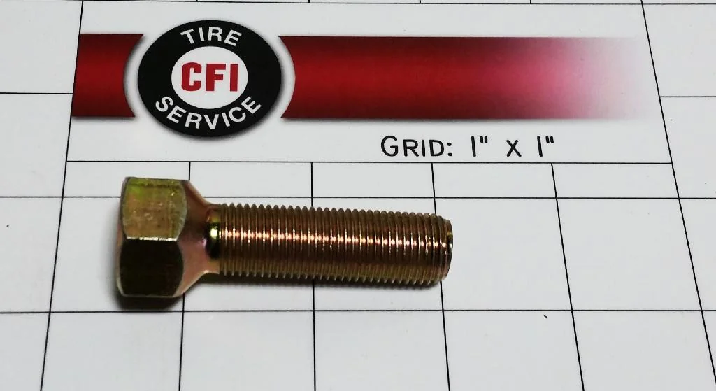9/16-18 X 2 TAPERED STUD