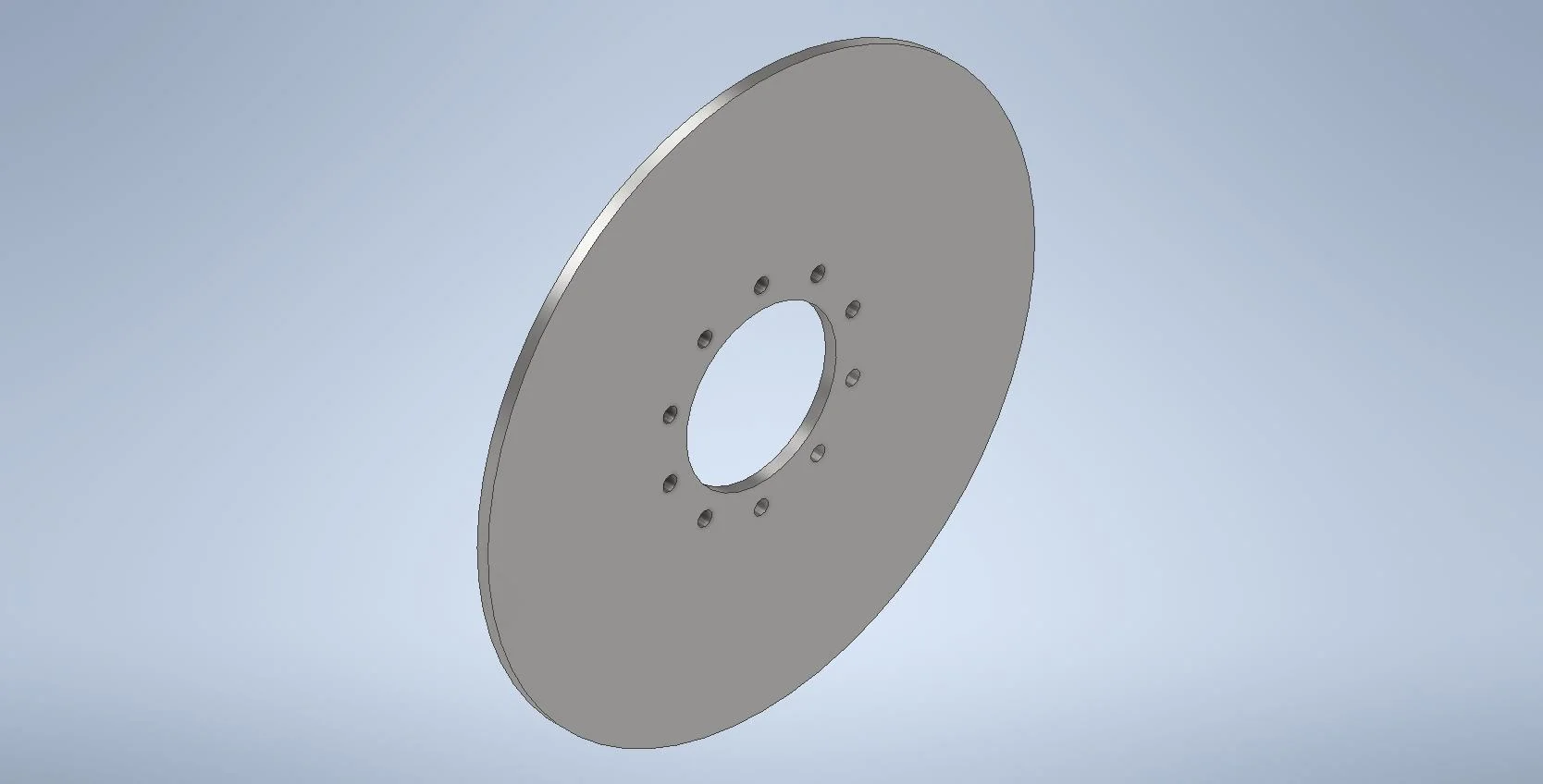 DISCS 32" FLAT PLATE 10-11.25-8.78 (.812 BH) .625 THK