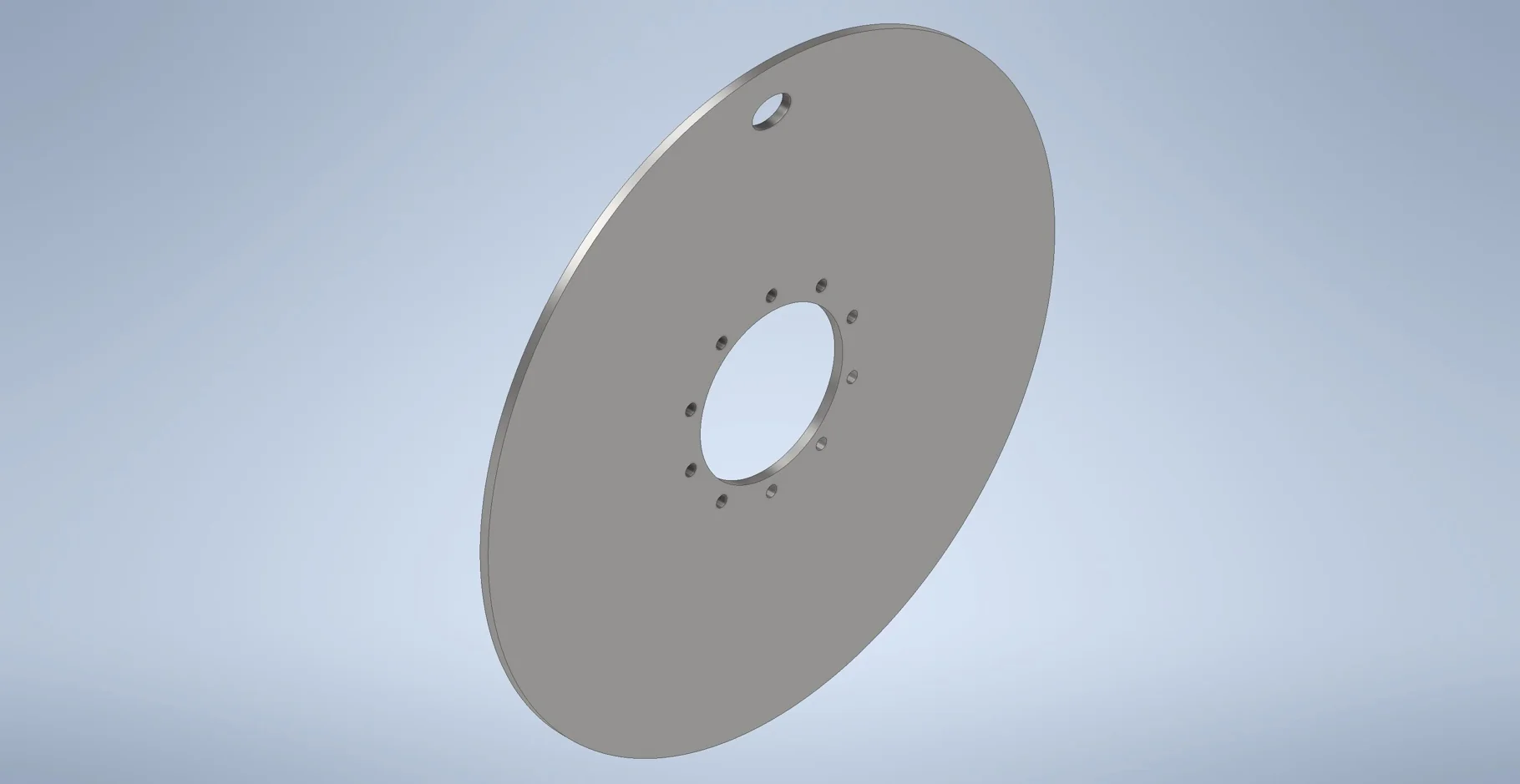 DISCS 44" FLAT PLATE 10-13.19-11.07 (.812 BH) .625 THK