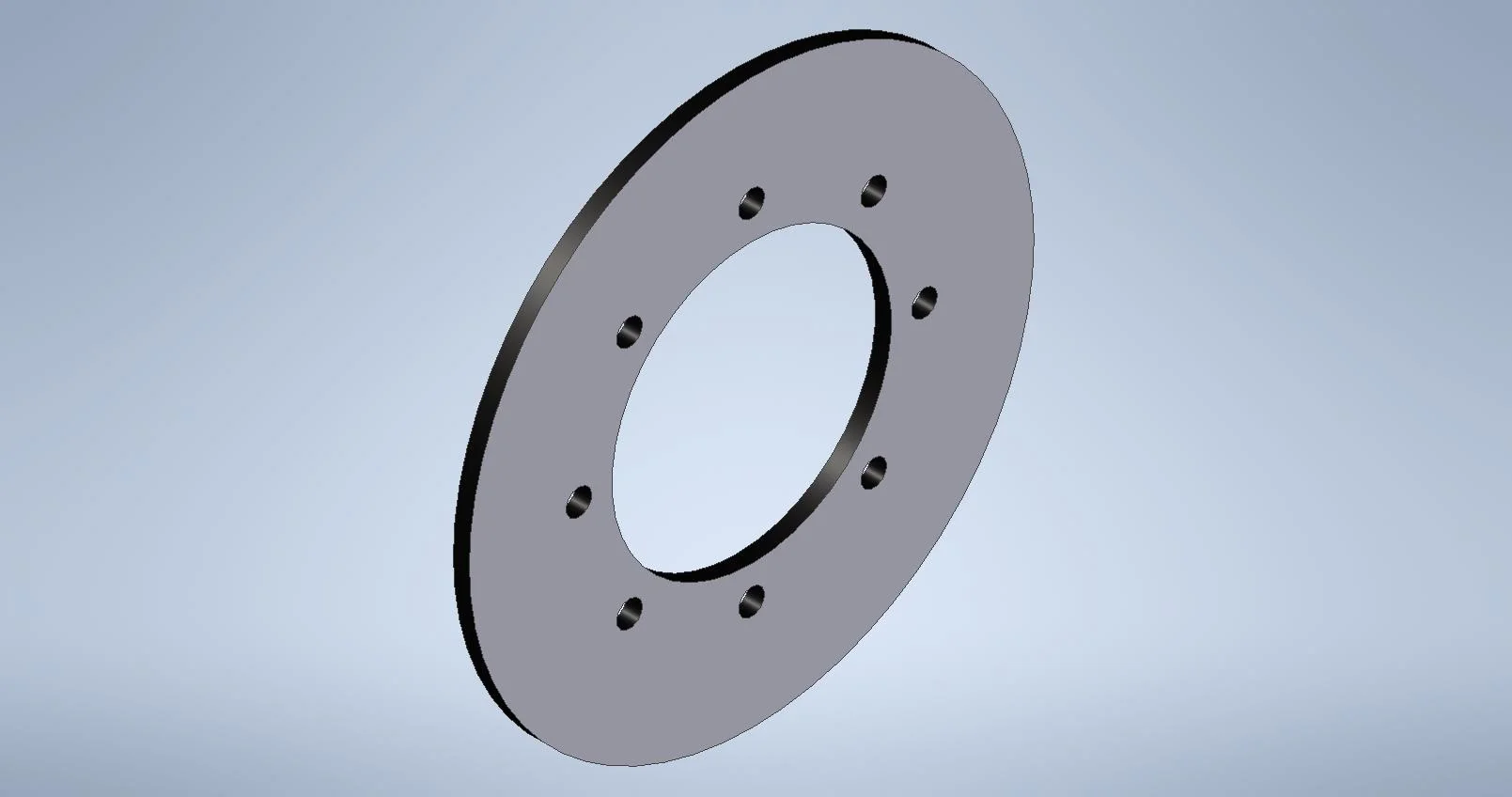 DISCS 17.653" FLAT PLATE 8-10.82-8.755 (.812 BH) .50 THK