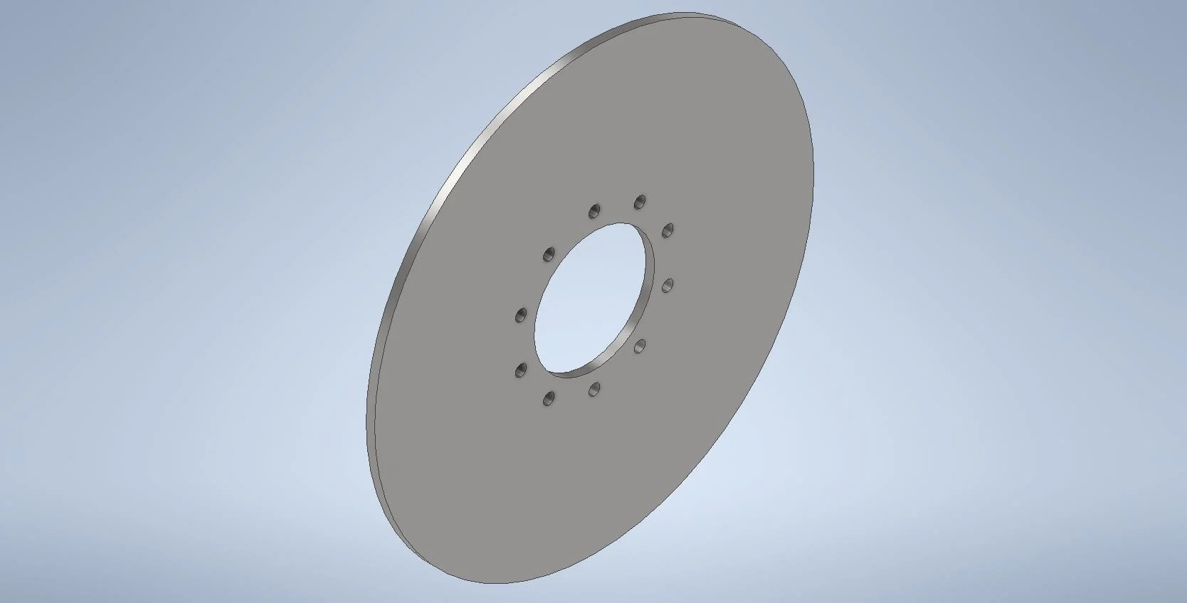 DISCS 32" FLAT PLATE 10-11.25-8.78 (.812 BH) .625 THK
