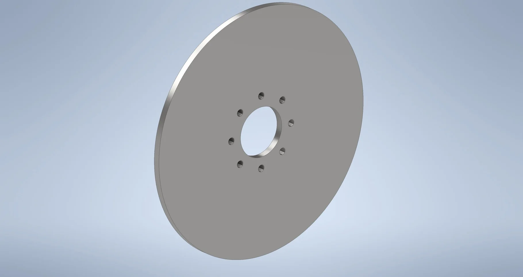 DISCS 27.332" FLAT PLATE 8-8-5.51 (.748 BH) .75 THK