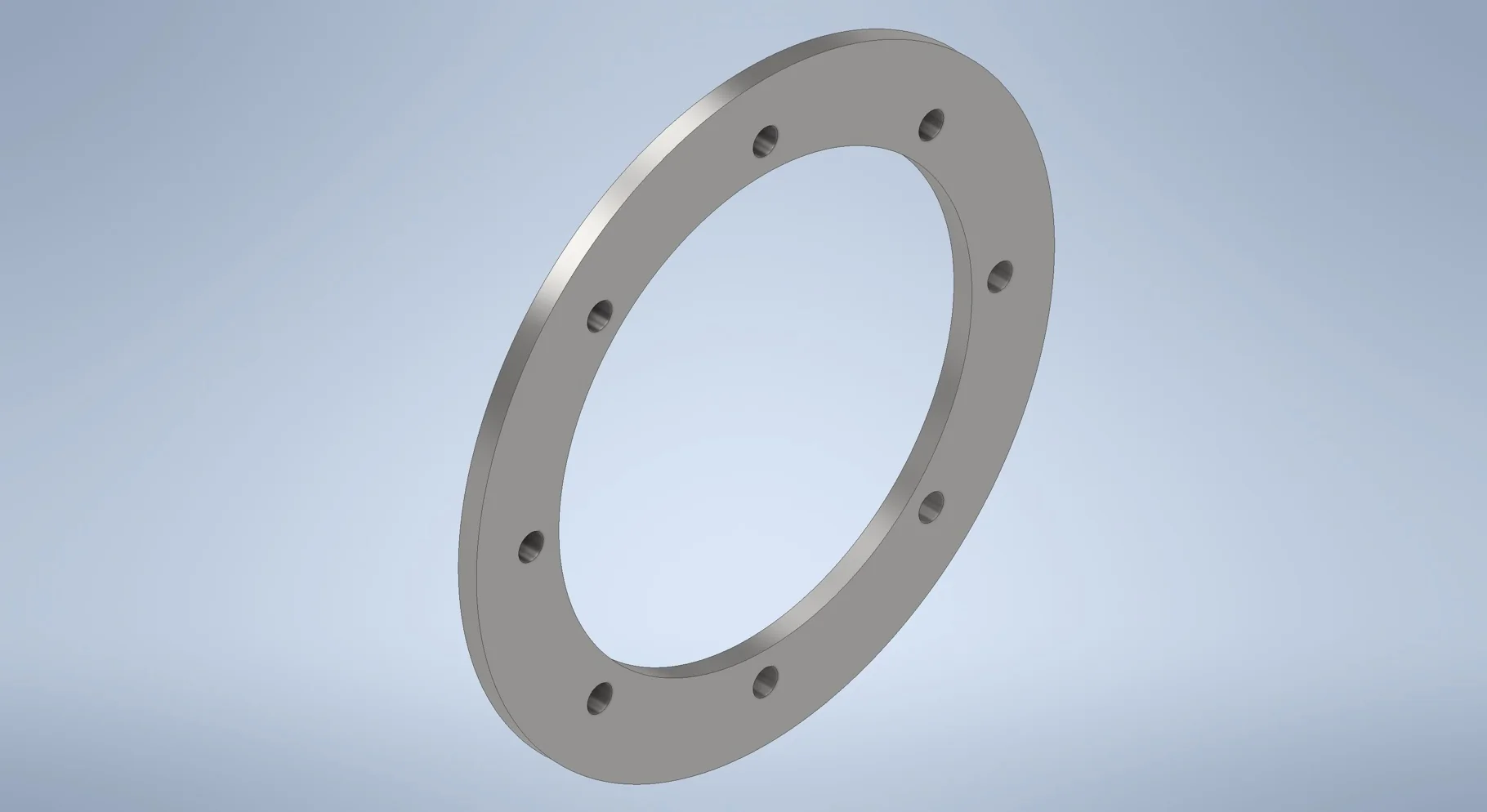 DISCS 16.014" FLAT PLATE 8-12.993-11.446 (.687 BH) .50 THK