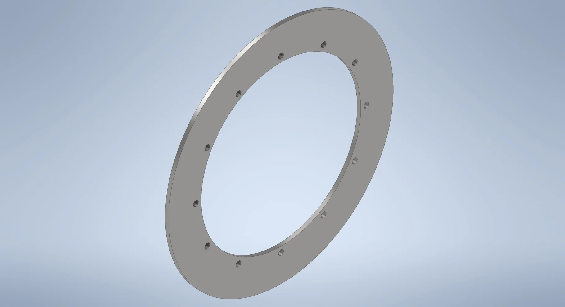 DISCS 40.039" FLAT PLATE 12-30.375-28.44 (.906 BH) .625 THK