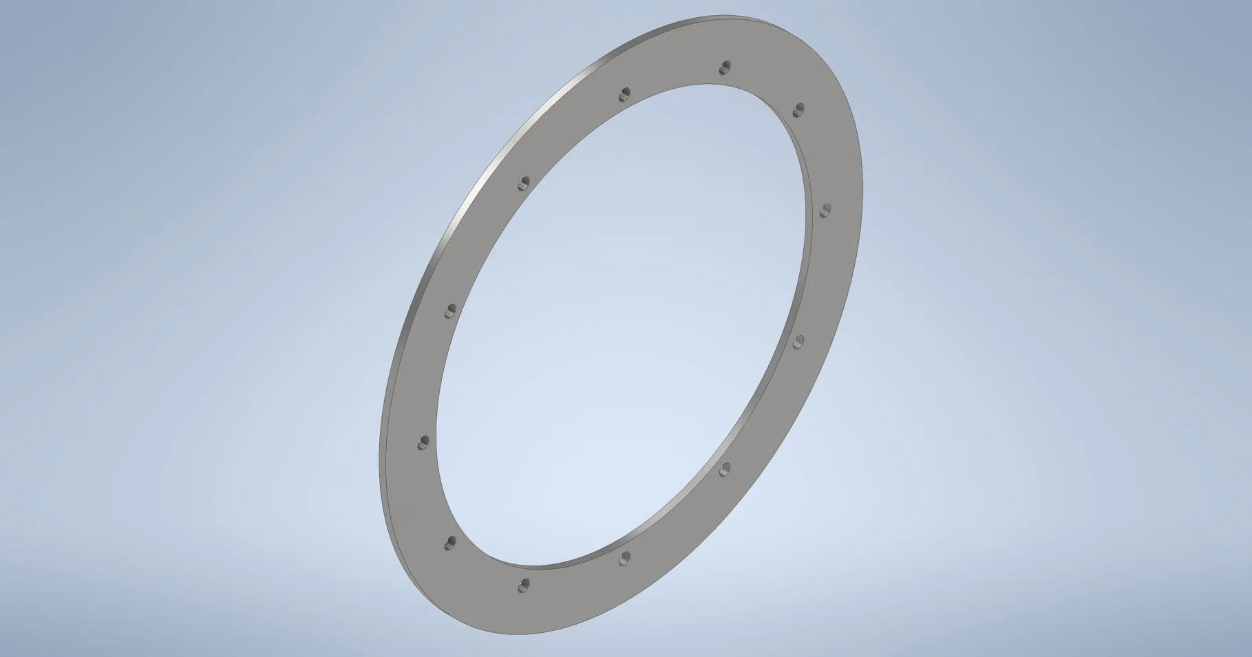 DISCS 36.039" FLAT PLATE 12-30.375-28.44 (.812 BH) .50 THK