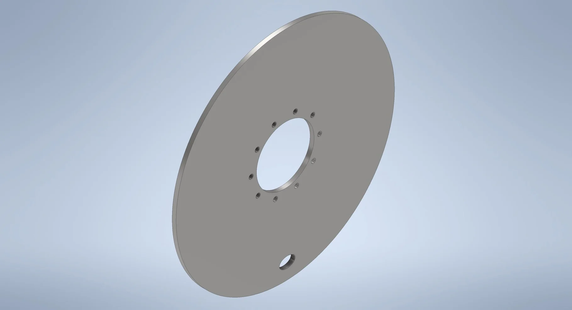 DISCS 42.021" FLAT PLATE 10-13.19-11.07 (.812" BH) .75 THK