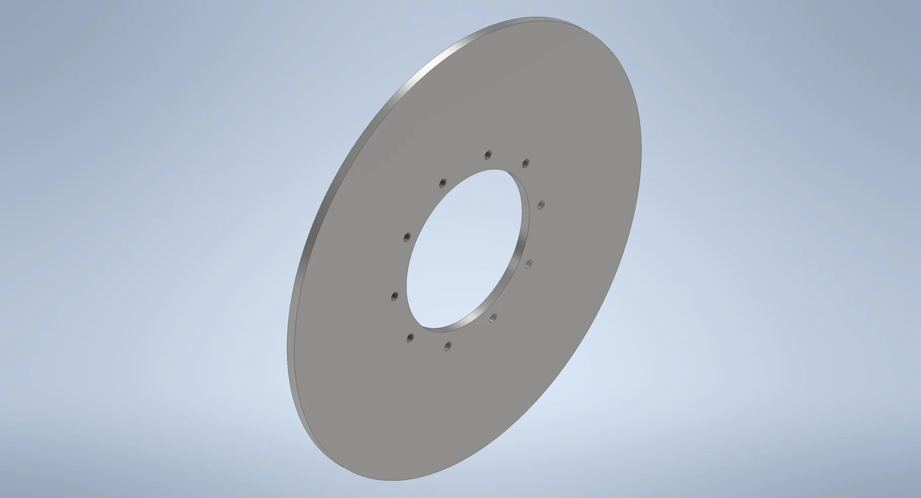 DISCS 31.222" FLAT PLATE 10-13.19-11.07 (.562" BH) .625 THK
