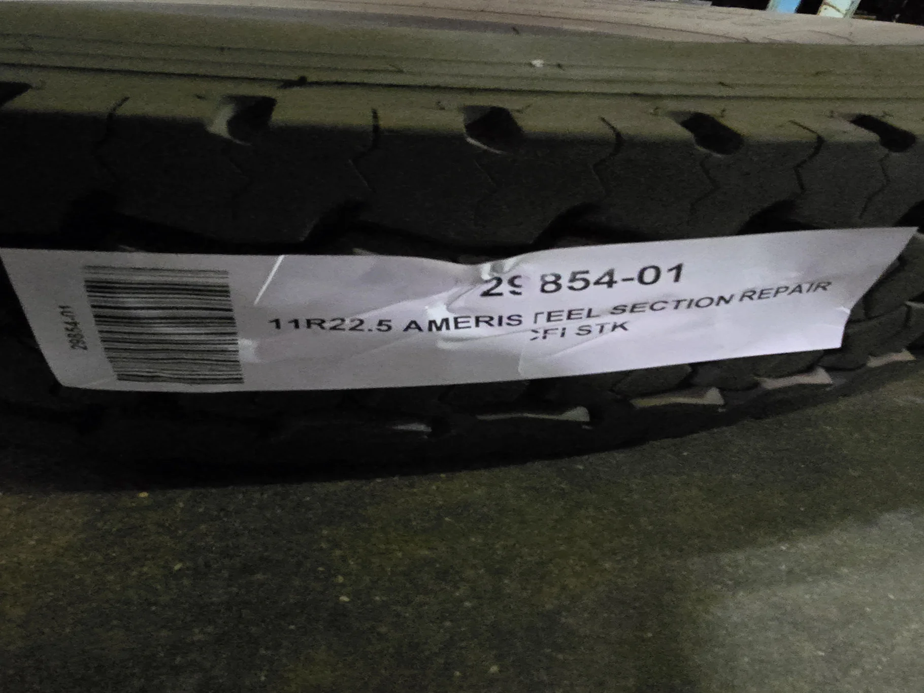 11R22.5 AMERISTEEL SECTION REPAIR CFI STK RECONDITIONED image 4