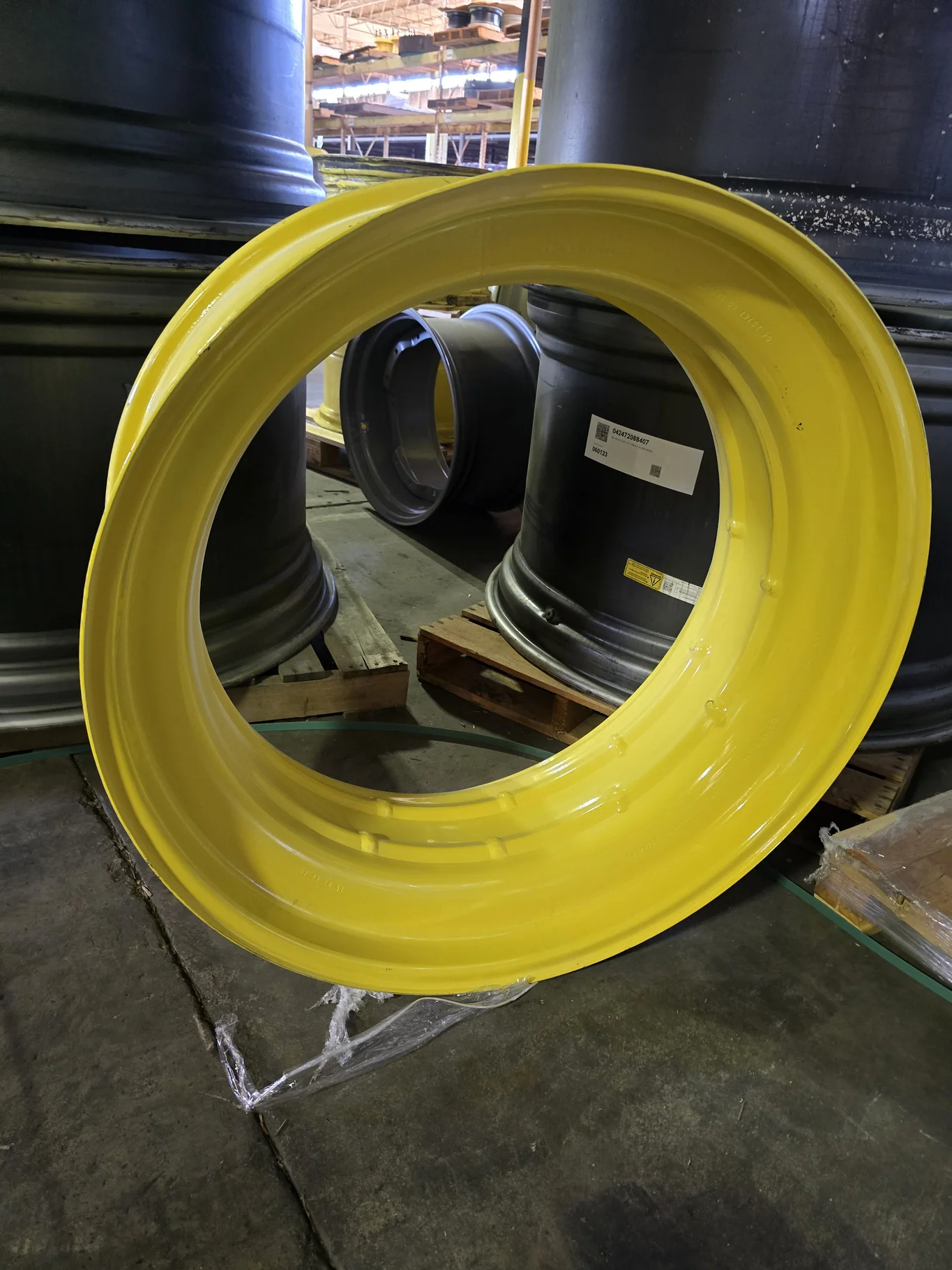 16 X 38 X 34 DB STEP UP YELLOW WHEEL